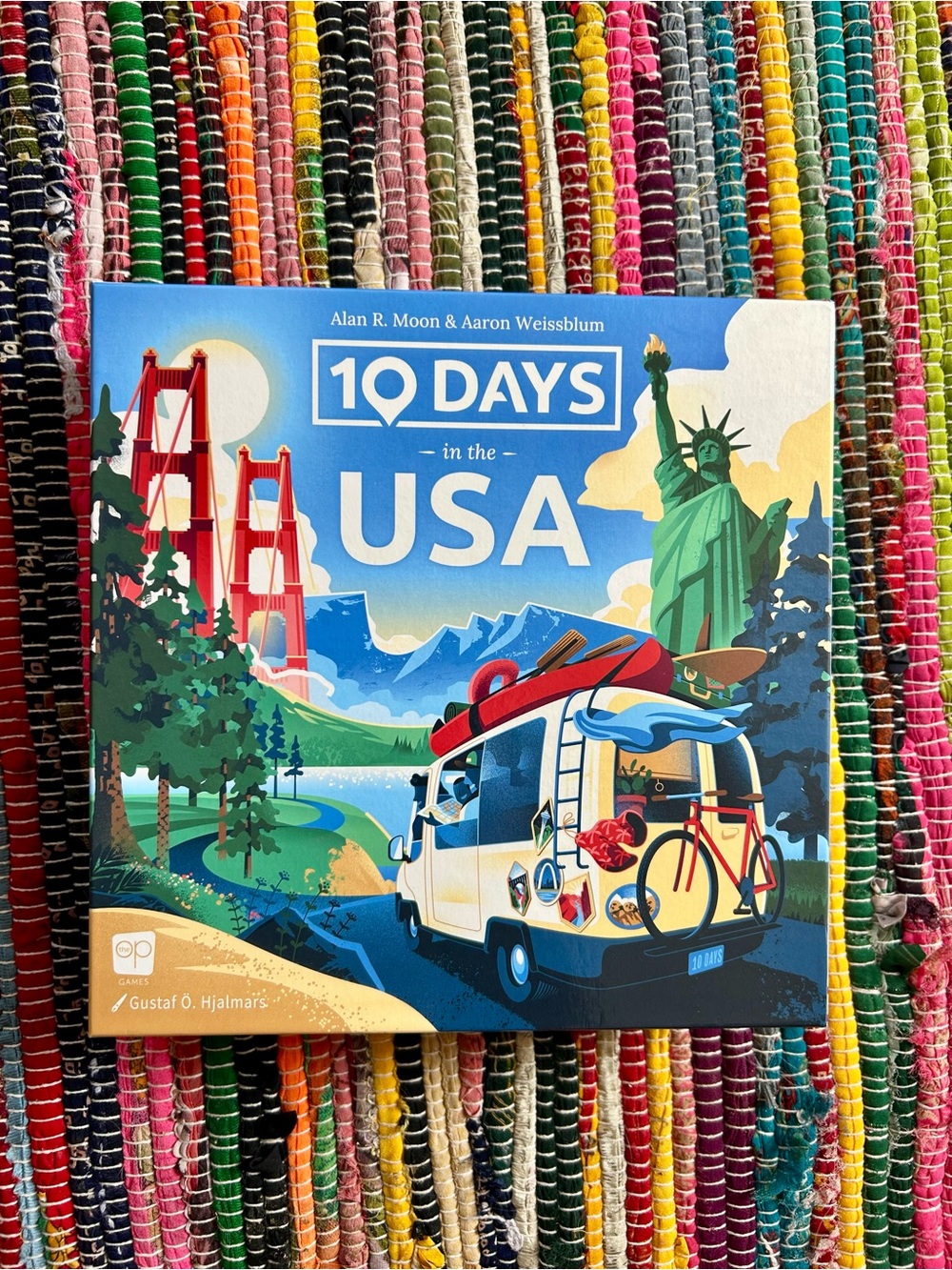 10 Days In The USA Kids Travel Adventure Board Game